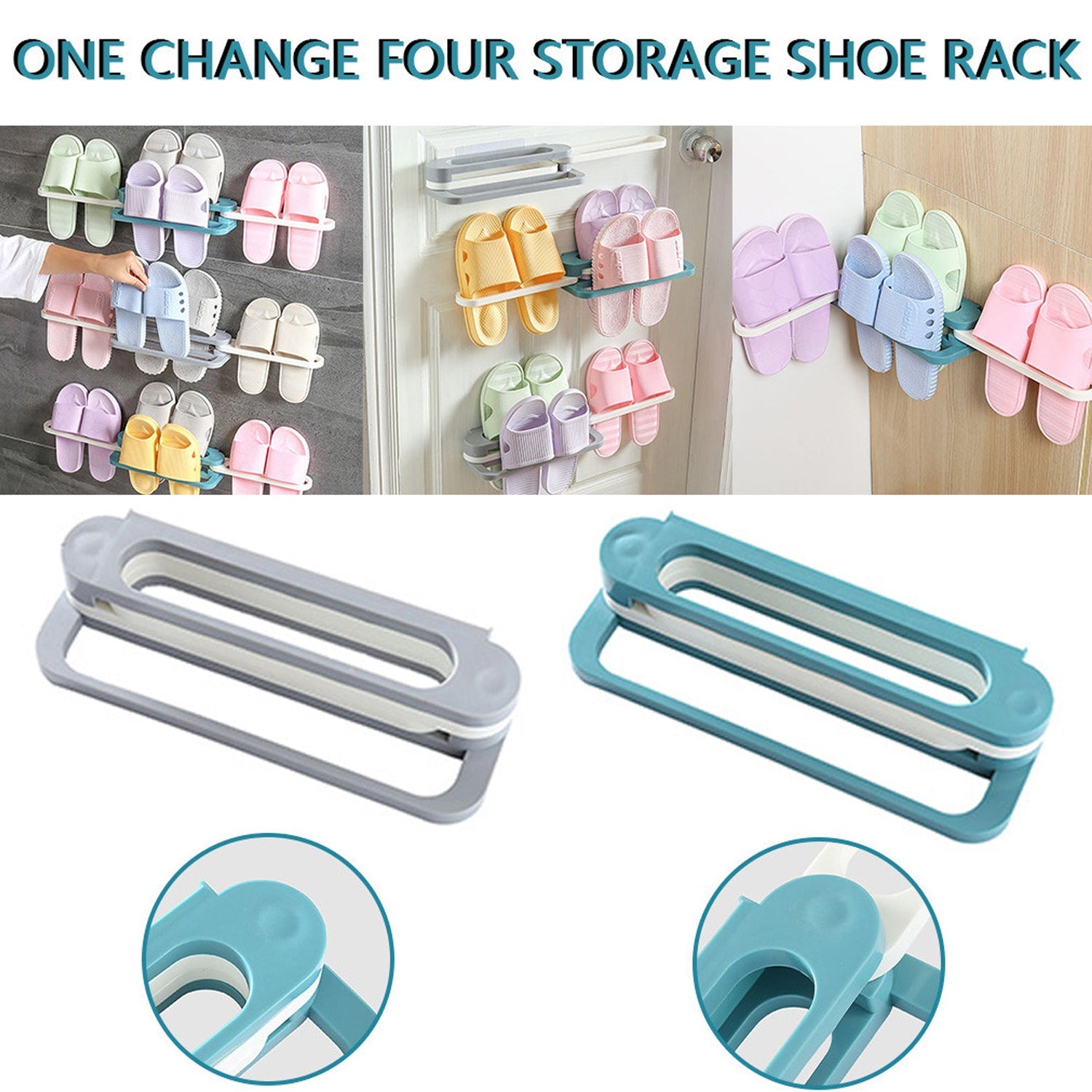 Multifunction Folding Slippers / Shoes Hanger Organizer Rack Multifunction Folding Slippers / Shoes Hanger Organizer Rack